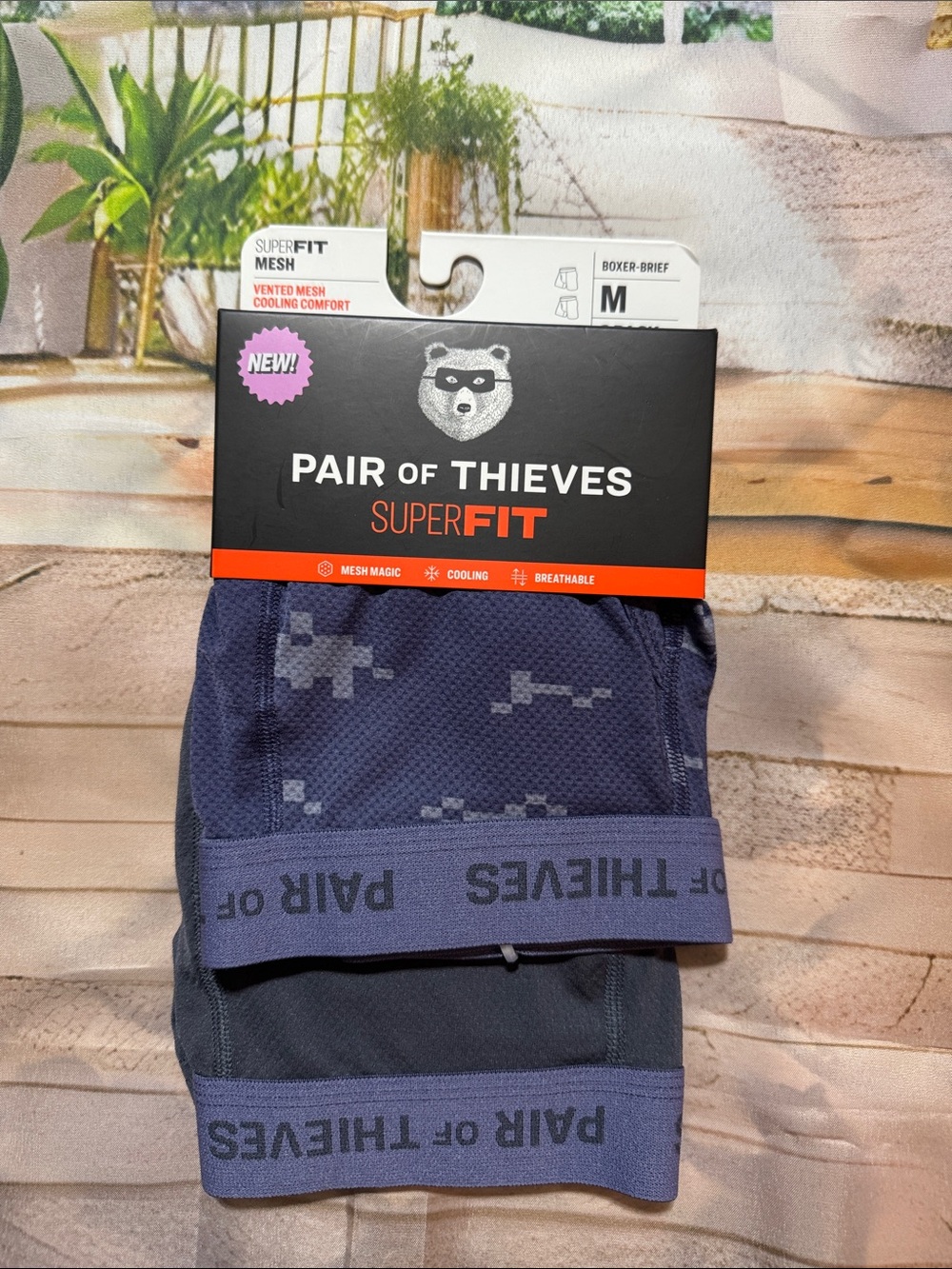 Pair of Thieves SuperFit Men's Boxer Briefs - Navy